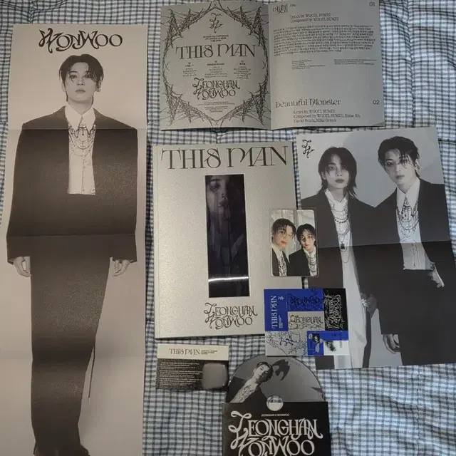 세븐틴앨범 정한&원우 디스맨 THIS MAN 싱글앨범