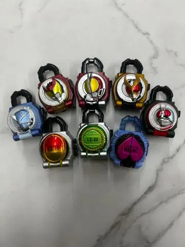 가면라이더 8개 세트