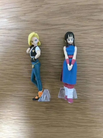 드래곤볼 HG another 피규어 18호&치치 2체 세트