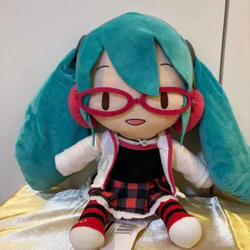 하츠네 미쿠 후와푸치 LL 봉제 인형 하츠네 미쿠 내추럴