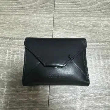 캘빈 클라인 블랙 3단 폴더형 지갑