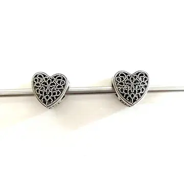 [ 빠른 발송 ] PANDORA 스카시 하트형 참 2점