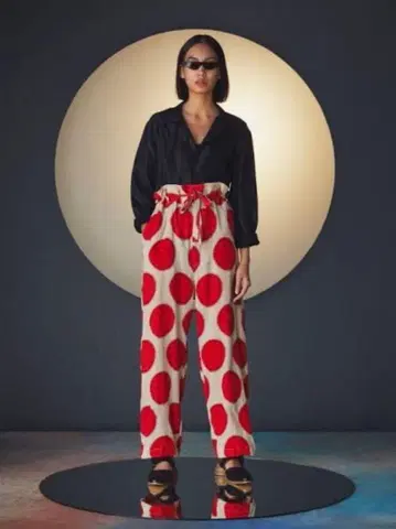 sasquatchfabrix 빨간색 물방울 패턴 셋업