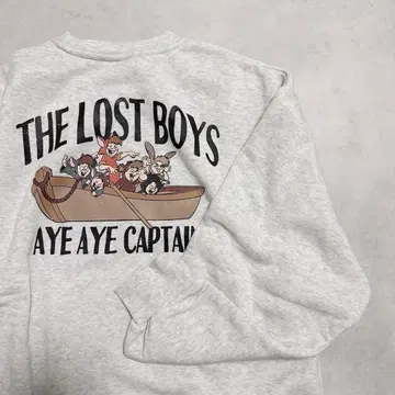 피터팬 로스트 보이즈 로스트 키즈 속기모 트레이닝복 맨투맨