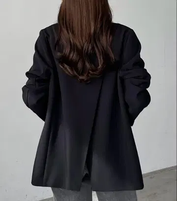 백 슬릿 테일러드 자켓