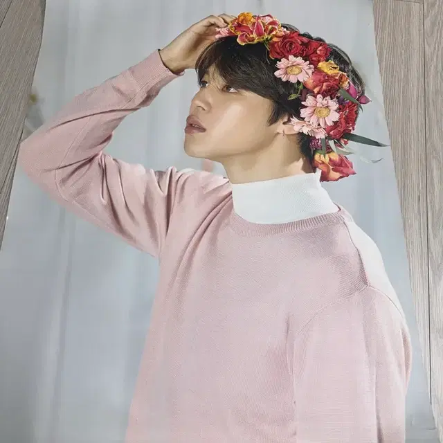 BTS 방탄소년단 지민 포스터 화관