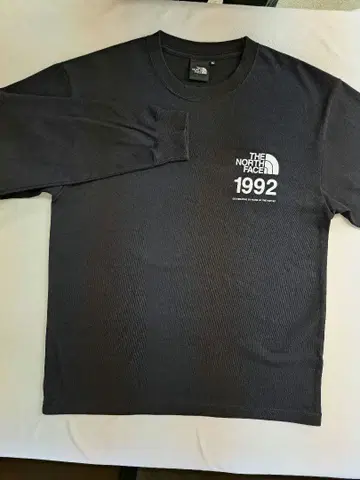 THE NORTH FACE 1992년 로고 긴팔 티셔츠 M 블랙