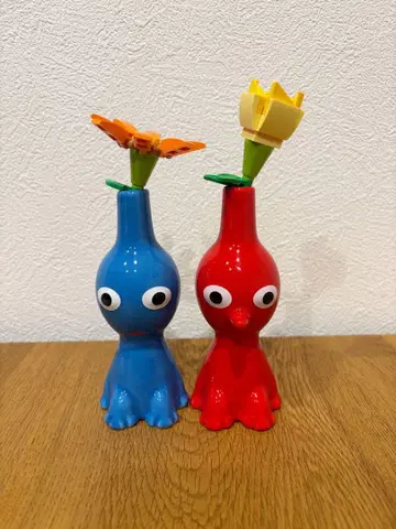 박스 포함 피크민 꽃병