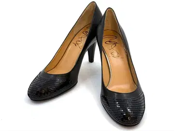 salon 펌프스 새상품 23.5 블랙 스팽글 일본제