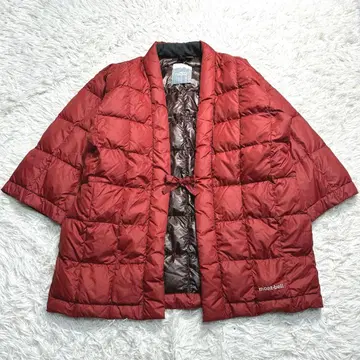 택 포함 새상품 몽벨 [세탁 가능] 다운 한텐 L 다운 90%