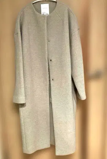 ELENDEEK 베이지 롱 코트