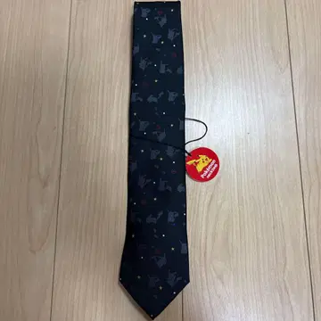 포켓몬 넥타이 블랙 피카츄 택 포함 새상품