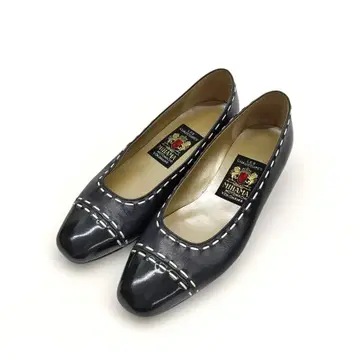 MIHAMA 가죽 스티치 펌프스 23cm 8874