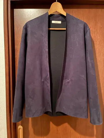 에디피스 다크 블루 노카라 자켓 L