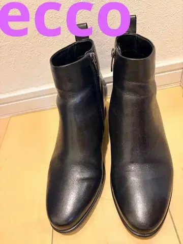 Ecco 숏부츠 블랙 37(23.5cm)