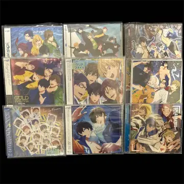 Free! ES 하이스피 DF RW 꿈 주제가 캐릭터송 CD 9장 세트