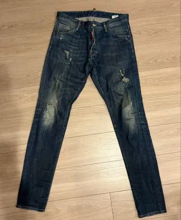 DSQUARED2 남성용 스키니 데님 사이즈 48