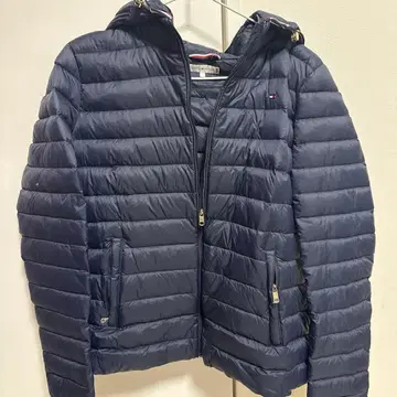 TOMMY HILFIGER 네이비 다운 자켓 M