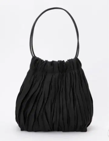 플리츠 린넨 복조리 백 [나카가와 마사시치 상점]