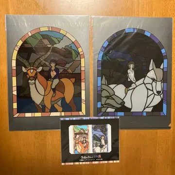 금요일 로드쇼와 지브리전 클리어 파일&책갈피 세트 모노노케 히메