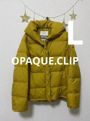 opaque 머스타드 다운 자켓 L
