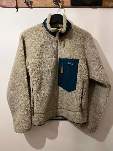 남성용 XS 파타고니아 클래식 레트로X 자켓 내추럴