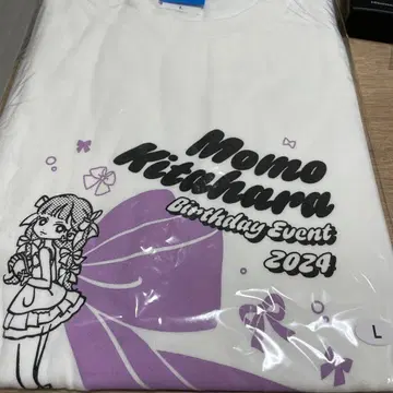 키타하라 모모 버스데이 이벤트 T셔츠 L 사이즈