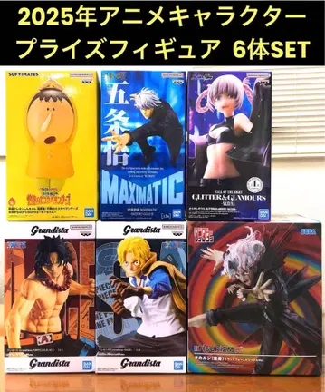 애니메이션 코믹 캐릭터 프라이스 피규어 6체 세트 미개봉 새상품