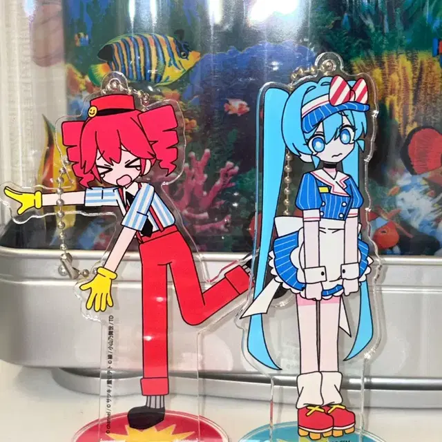 메스머라이저 테토 미쿠 아크릴스탠드