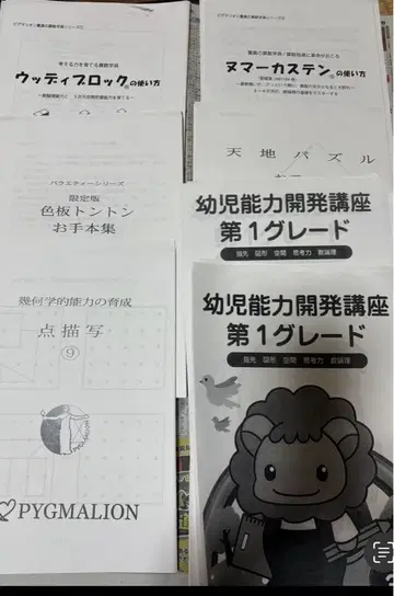 피그말리온 유아 능력 개발 교재 세트 제1 그레이드~