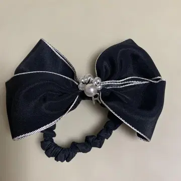 르네 펄 리본 스크런치