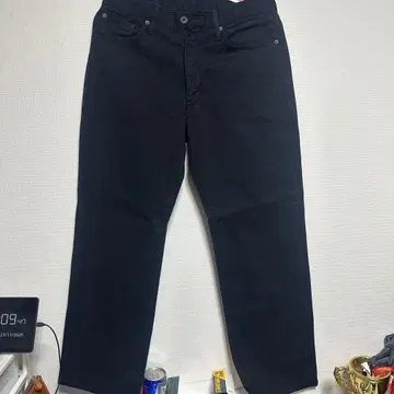 [ 새상품급 ] EDWIN 블랙 스트레이트 데님