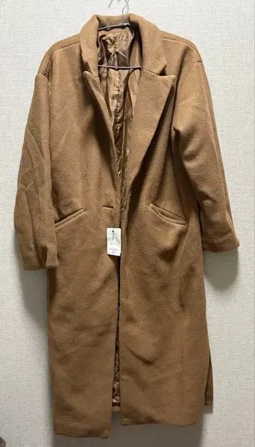 롱 코트 브라운 L 사이즈