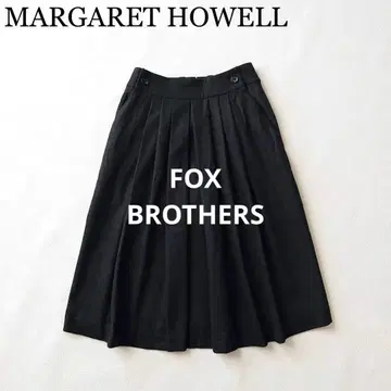 2879Z 새상품급 마가렛호웰 폭스 브라더스 플란넬 스커트 최근