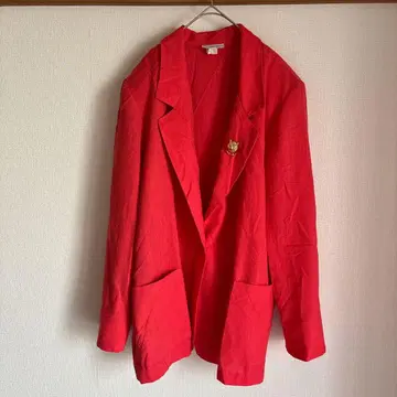 Willow Bay 테일러드 자켓 18W 레드