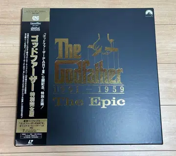 레이저 디스크 갓파더 특별 완전판 일본어 자막 4매 8면