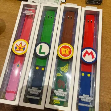 슈퍼 닌텐도 월드 파워업 밴드 4개 세트