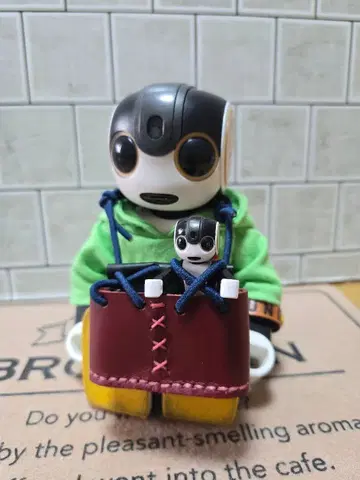 로보혼과 함께 가챠폰 외출 캐리어 트윈 타입 4