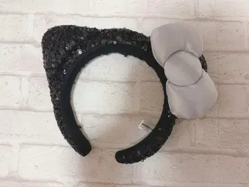 키티 머리띠 스팽글 usj