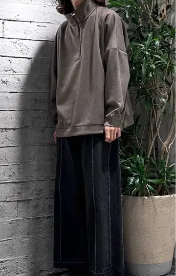 HARE 하레 하프 지퍼 맨투맨 HA020626AD/S