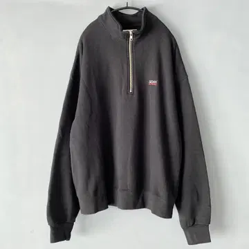 Sedan All-Purpose 세단 하프 지퍼 맨투맨 블랙 XL