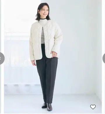 워셔블 리버서블 퀼팅 블루종 여성용