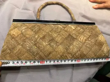 베이지 약 20cm 미노무시의 핸드백 빈티지