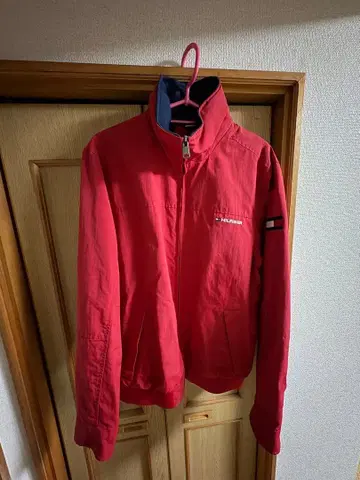 TOMMY HILFIGER 레드 자켓 M