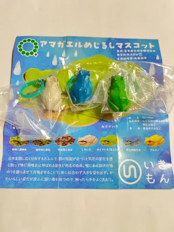 청개구리 메지루시 마스코트 3개 세트