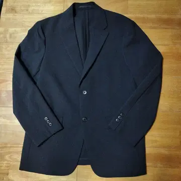 새상품급 유니클로 감동 자켓 울 라이크 네이비 M 455074