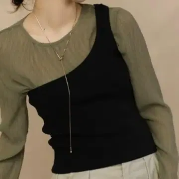 [ select MOCA ] 멀티 웨이 뷔스티에 니트