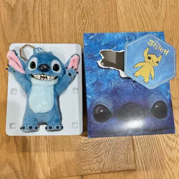 스티치 봉제 인형 potdemiel 실사 키링 16cm 박스 포함