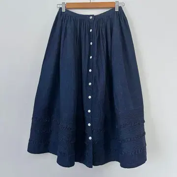 Ketty 데님 플레어 스커트