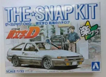 새상품..사용.미개봉. 아오시마 락플라 이니셜D AE86 타쿠미 하치로쿠